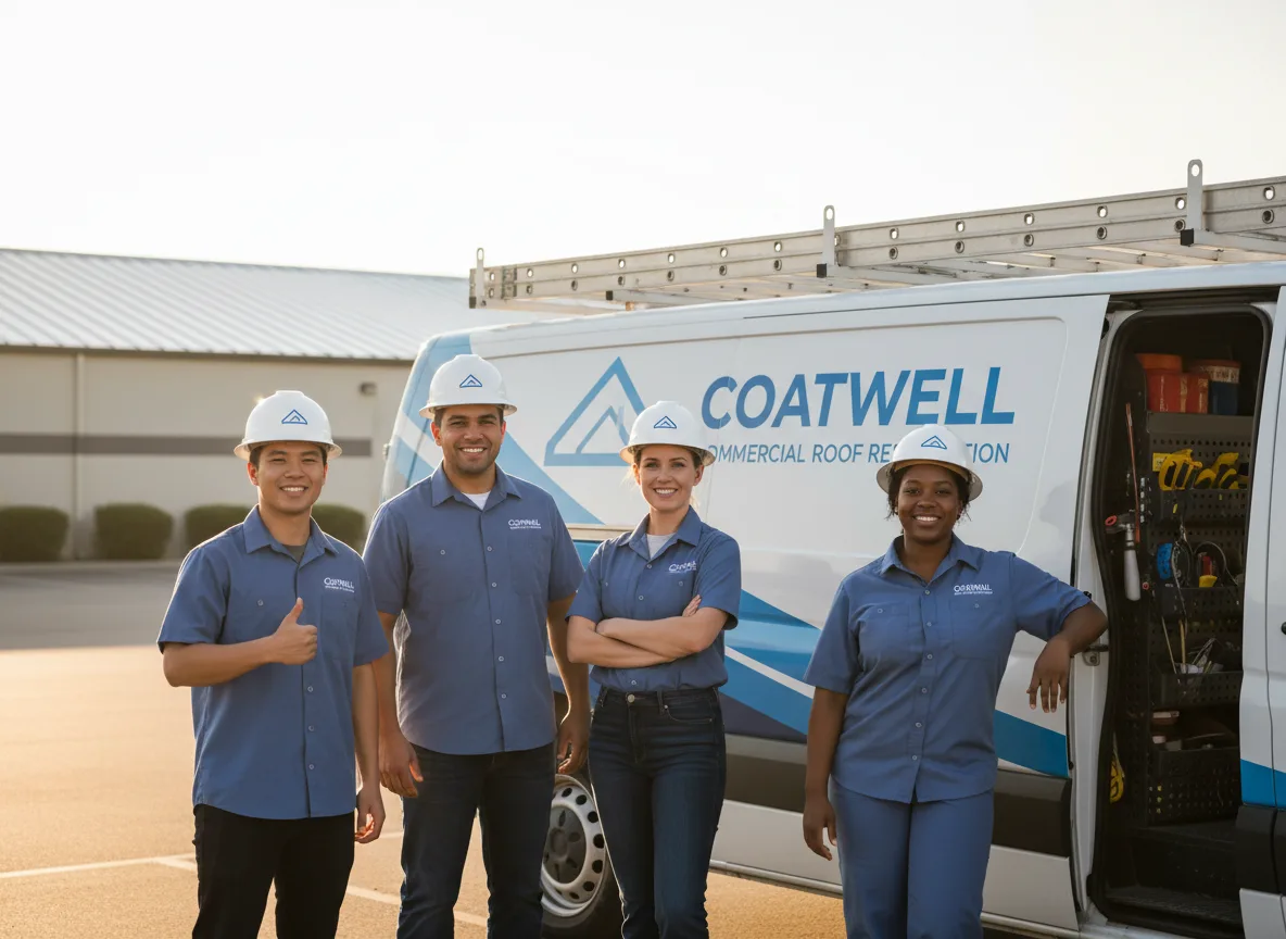 Commercial roof coating company in Croton, OH